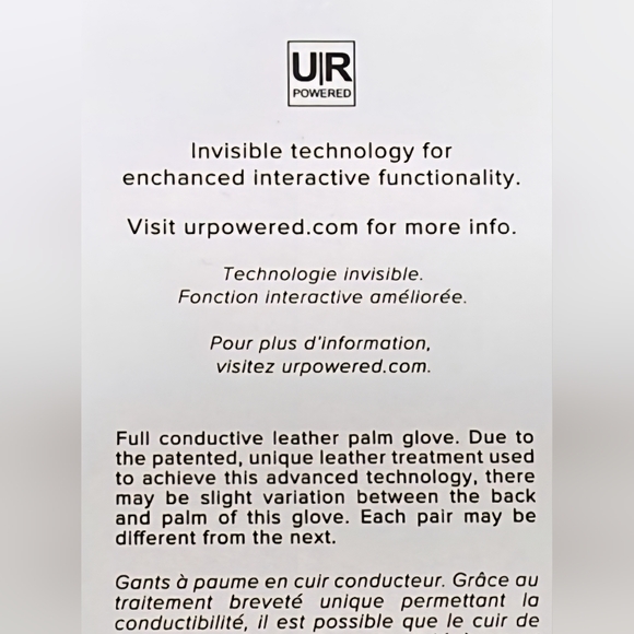 UGG Cream and Brown Sherpa Gloves With Tech Fingers - Picture 5 of 5